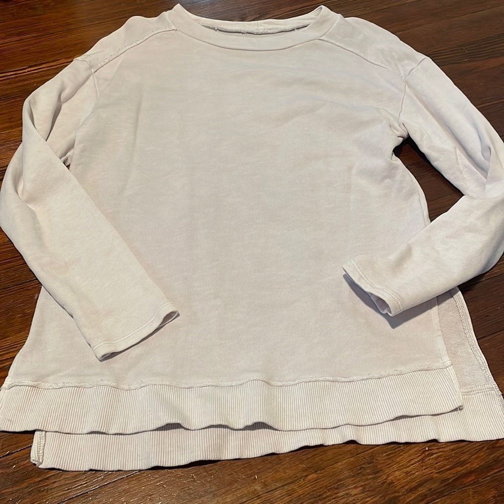 Anthropologie Women’s Light Pink Long Sleeve Shirt Size S